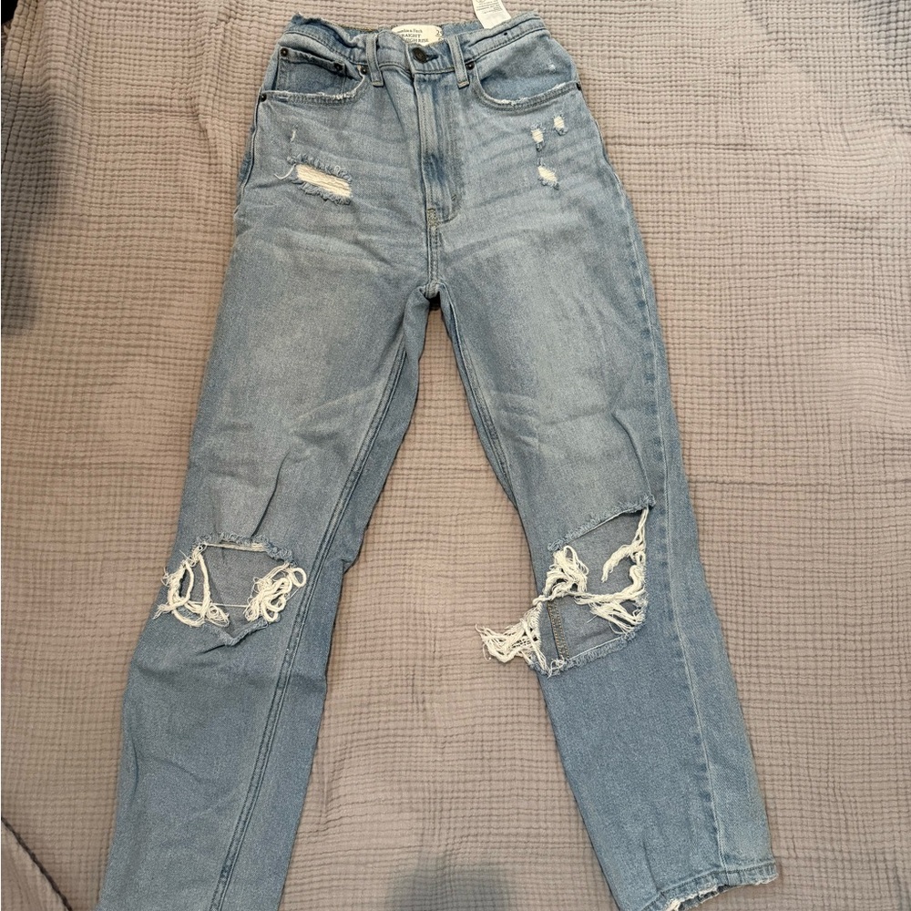 Abercrombie & Fitch 90s Straight Ultra High Rise Women's Jeans